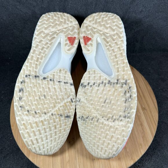 Adidas Alphatorsion Boost Running Shoes White Red FX3992 Mens Sz 9.5 - Picture 6 of 8